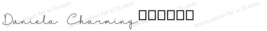 Daniela Charming字体转换
